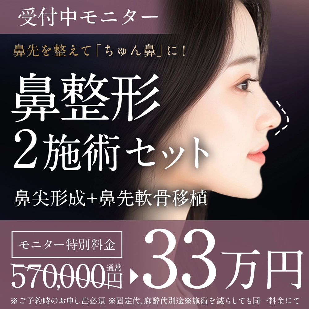 鼻整形 2施術セット