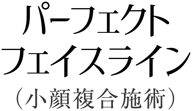 パーフェクトライン（小顔複合施術）