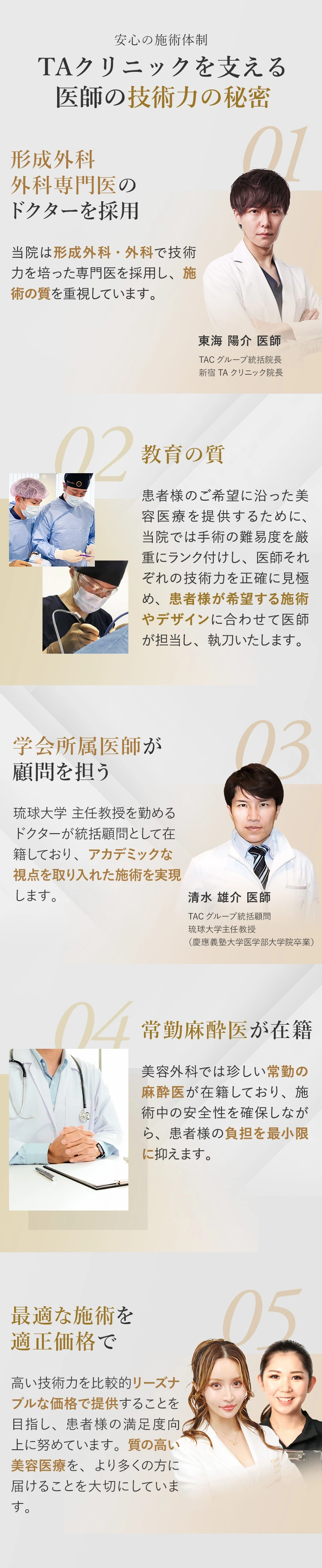 施術体制
