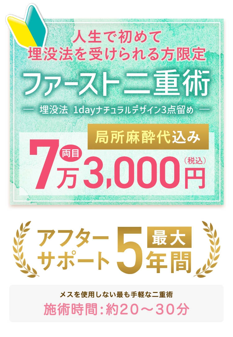 スタンダードクイック埋没法