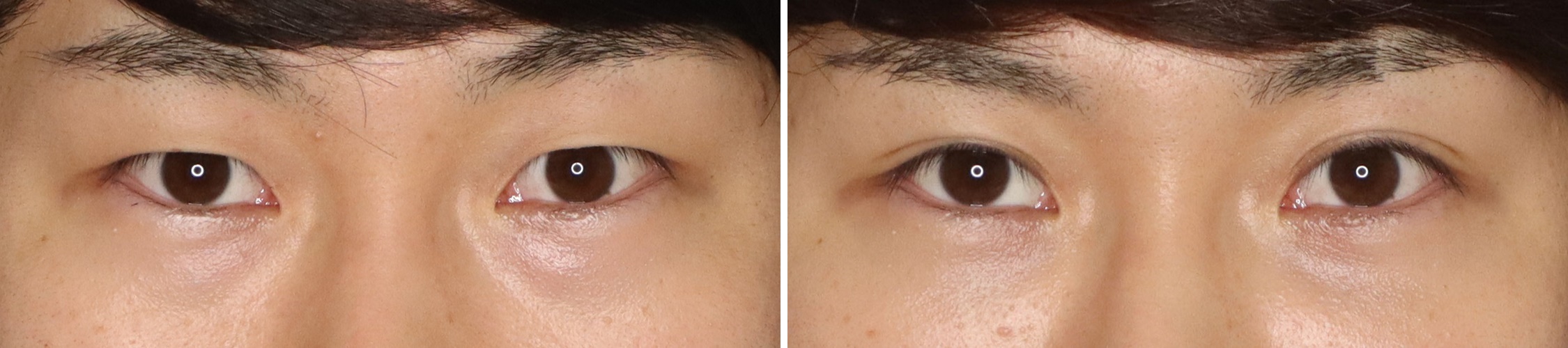 男性にも大人気！自然で華やかな目元に