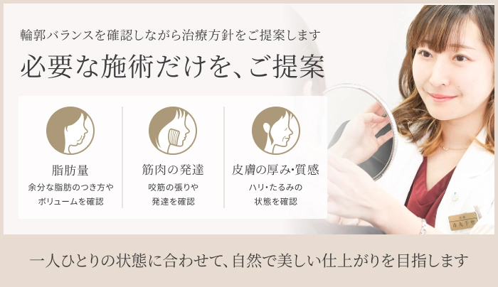 状態に応じたご提案について