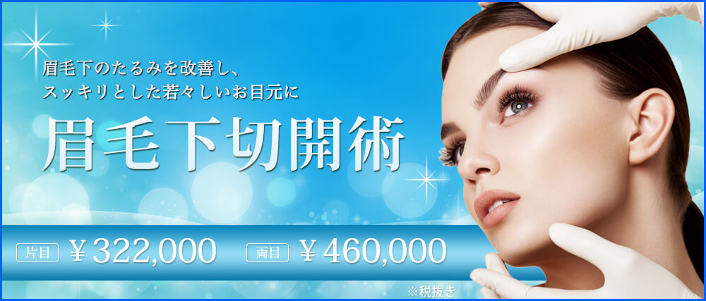 眉毛下切開術